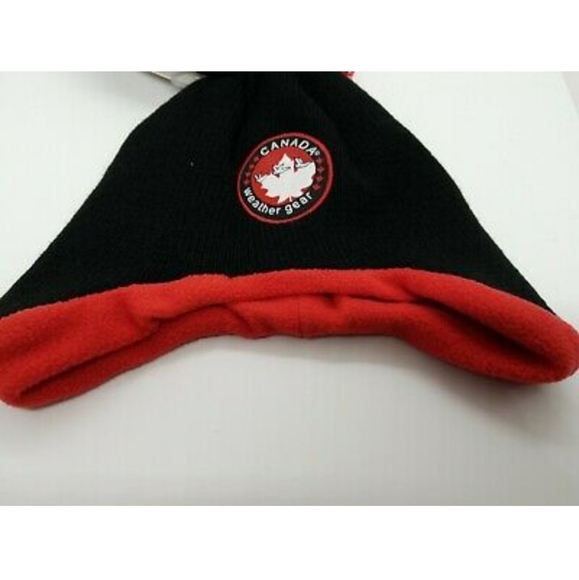 NWT Kids Winter Bombom knit Hat & Gloves Set Canad - Picture 4 of 6